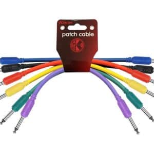 Patch Cables de Audio Plug 1/4 Mono a Plug 1/4 Mono Kit Kirlin